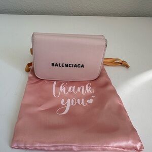 Balenciaga Light Pink Clutch